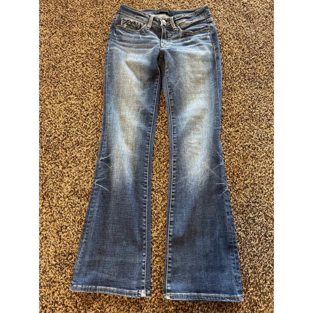 Women's Buckle Black Bootcut Jeans Fit No. 13 25 X 30